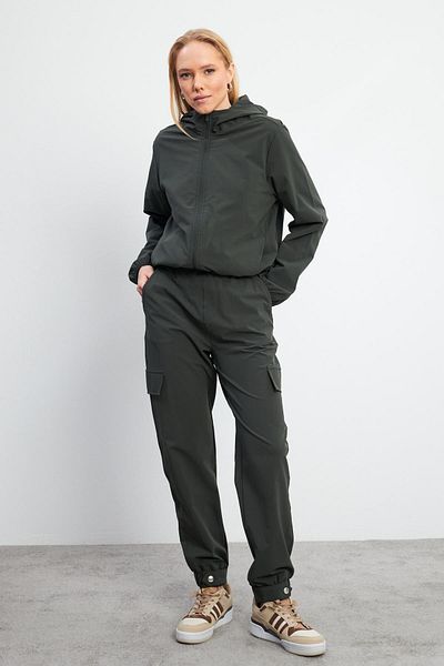 VENA Γυναικείο παντελόνι Cargo Karina Khaki Parachute