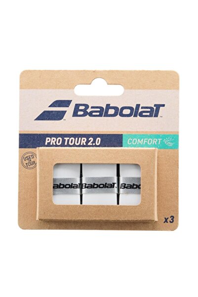 BABOLAT Pro Tour 2.0 Beyaz Overgrip 3lü