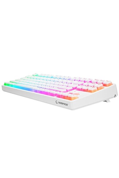 Rampage Tastatura Mecanica Gaming Ghost, Rgb, Red Switches, Programabil, 1000hz, Anti-ghosting, Usb-c