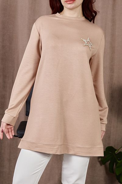 DPARİS Star Stone Ribbed Tunic