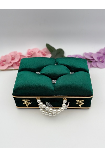 Uğurlu Hac Quilted Pearl Bag Dowry Set