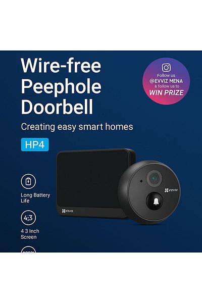 EZVIZ Doorbell camera + indoor monitor