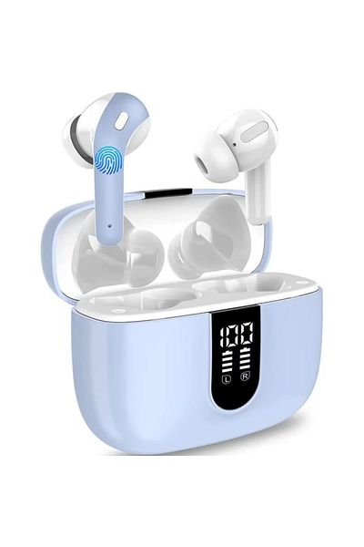 Smart Vibe Casti True Wireless ViBE™ MOOD-X08 Active Noise Cancelling, Bluetooth 5.3, Crystal Sound, Purple