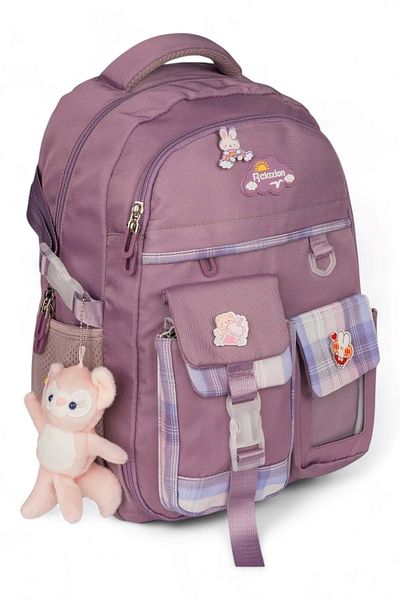 Kidessa Relaxion 2174-1450 Imported Korean Style Unisex Children's Primary School Backpack