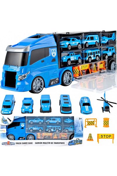 ideal STORE Police Truck Suitcase Style Blue Rage®