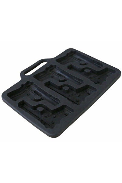 zola Silicone ice mould,6 cubes, 18 x 14 x 1.5 cm, black