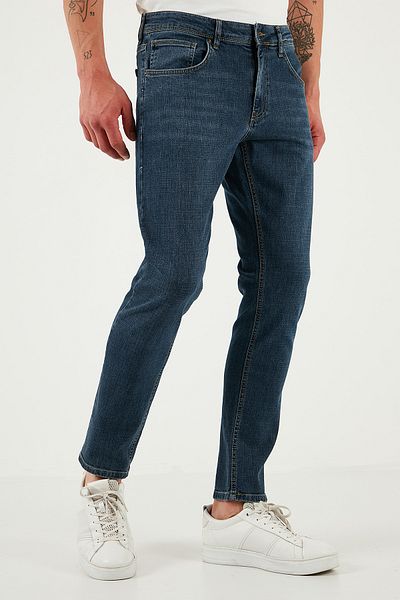 Buratti Bumbac elastic, slim fit, talie înaltă, blugi skinny, pantaloni de blugi pentru bărbați 3300s62tokyo
