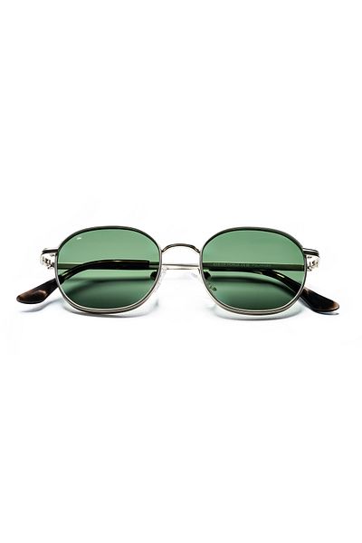 EYE OF HORUS Eoh4003 C2 Silver Metal Unisex Sunglasses