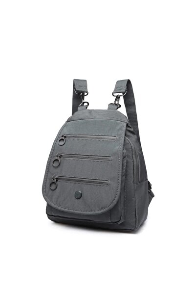 SMART BAGS Nano Metalik Koyu Yeşil Kadın Sırt Çantası SMK MT-1169