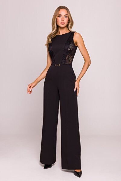 Made of Emotion LACE PANELS JUMPSUIT