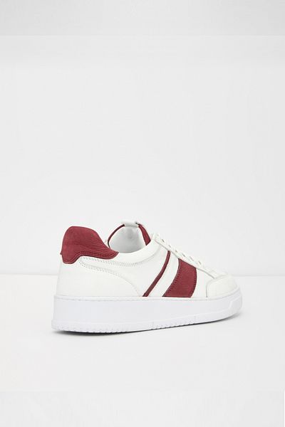Aldo Elio-Tr-Genuine Leather Claret Red Men's Sneaker