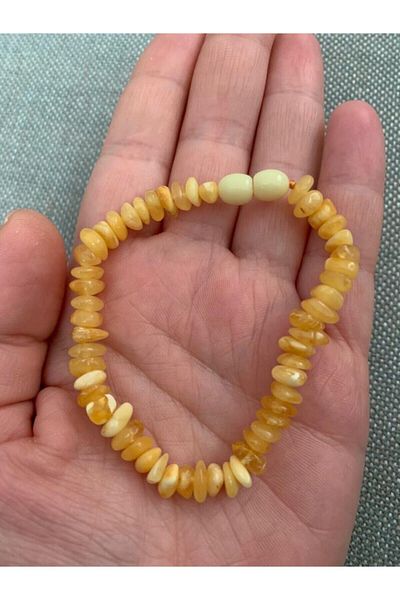 Tesbihci Efendi Drop Amber Adult Bracelet 18-19 Cm