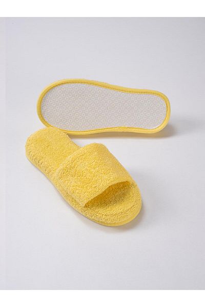 Ender Home Maternity Slippers - Towel, Non-Slip and Thick Open Toe Bathroom Home Hotel
