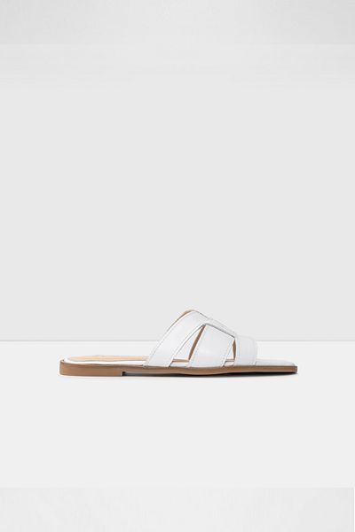 Aldo Hermosa-Tr - White Women's Slippers