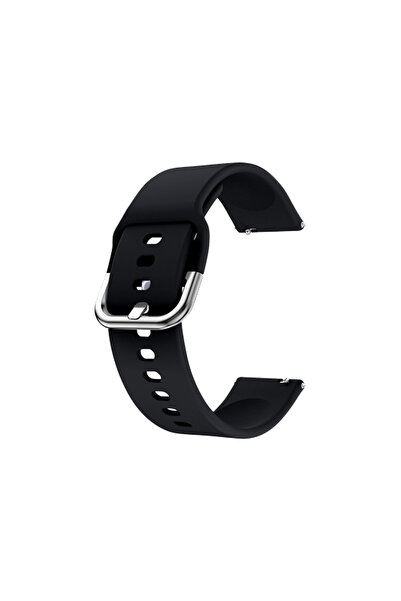 Kyver Silikon Kordon 20mm Amazfit Ile Uyumlu Gts 2e/4/4 Mini/ 3/2/2 Mini - Bi...