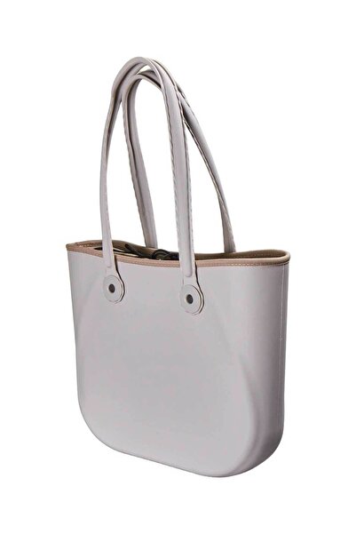 QUTU S-bag Silikon Görünümlü Kol Çantası - Çok Amaçlı- Su Geçirmez -bej