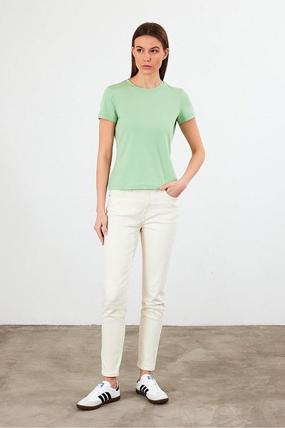 VENA Γυναικείο μπλουζάκι Rachel Çağla Crew Neck Slim Fit Basic