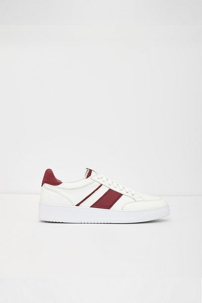 Aldo Elio-Tr-Genuine Leather Claret Red Men's Sneaker