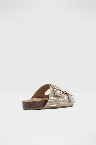 Aldo Elaina-Tr - Genuine Leather Powder Women's Slippers