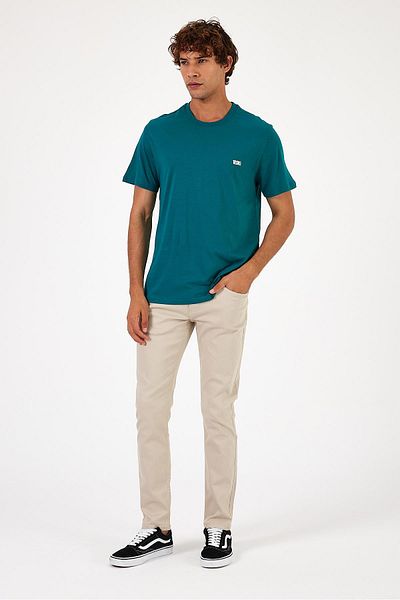 VENA Ανδρικό μπλουζάκι με στάμπα Forest Vena Regular Fit Crew Neck