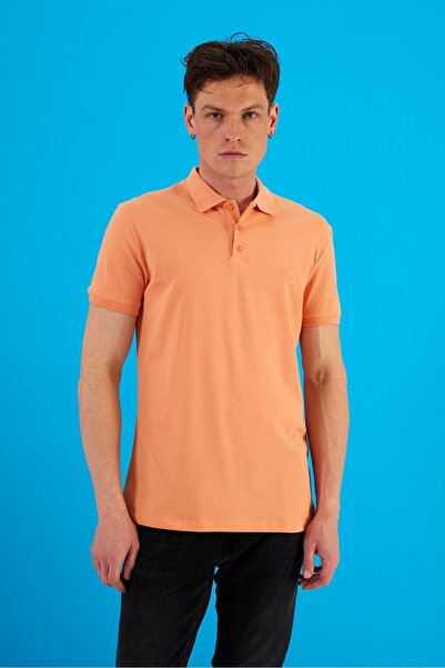 VENA Martin Men's Polo Neck Slim Fit Pique T-Shirt