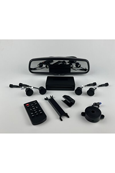 Unique ® Uq-043lap Full Hd Dvr Geri Görüş Kameralı Park Sensorlu Dikiz Ayna Monitör