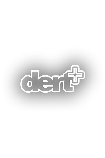 Reysa Tasarım ملصق سيارة Dert+ مقاس 17x17 سم أخضر