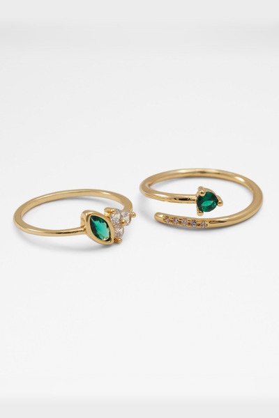 Aldo Woadan - Kadın Altın Rengi/şeffaf Yüzük