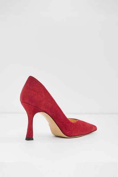 Aldo Nairobi-Tr-Genuine Leather Red Women's Heeled Shoes