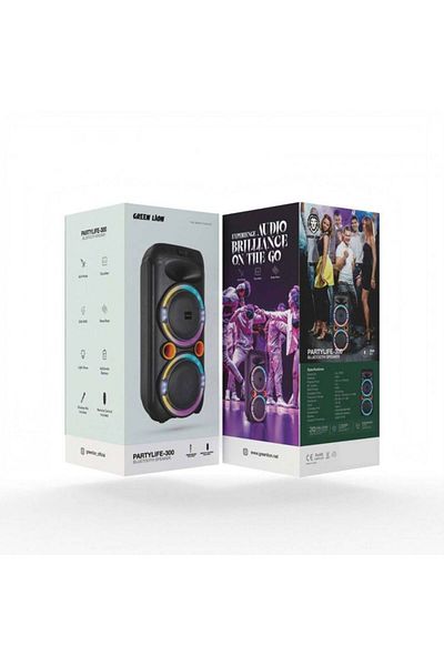 Green Lion Partylife 300 Bluetooth Speaker - Black
