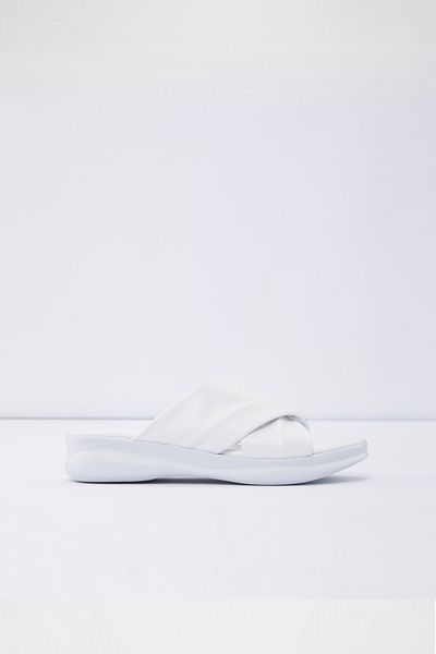 Aldo Modling-Tr - White Women's Slippers