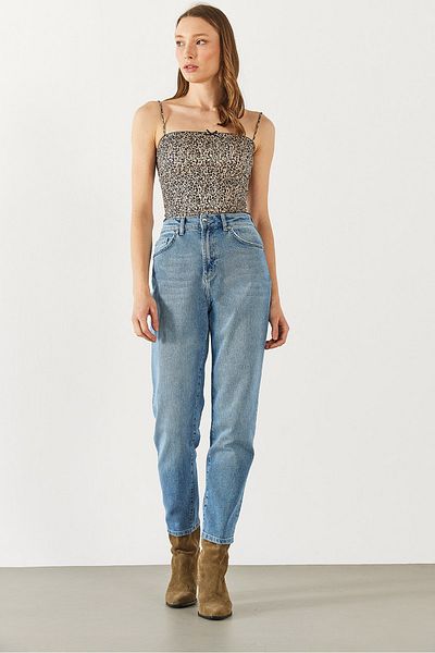 VENA Pantaloni Maria Ice Blue Slim Mom Jean - ICE BLUE