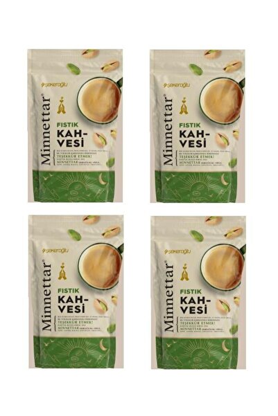 Şekeroğlu MİNNETTAR FISTIKLI TÜRK KAHVESİ 165 GR-4'LÜ-