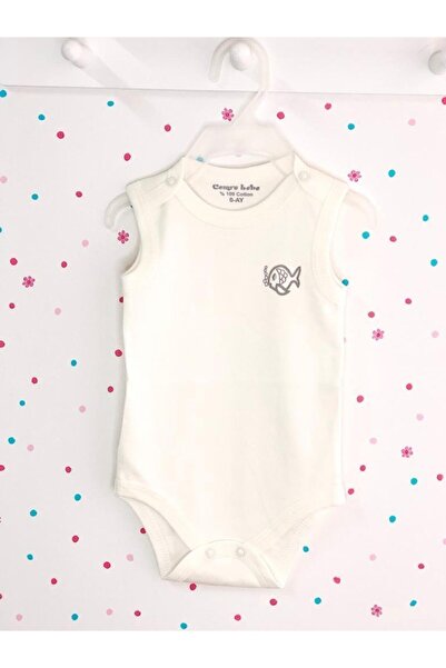 CEMRE BEBE 3 Pieces Monthly and Year Old Cotton Snap-On Bodysuit for Girls and Boys Baby Snap-On Bodysuit