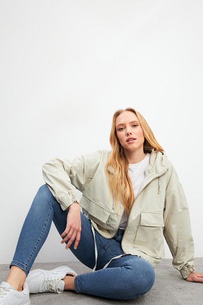 VENA Γυναικείο μπουφάν Meggy Kum Κουκούλα Ρίζου Windbreaker - 8788g-796