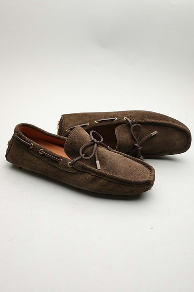 Gondol Men's Genuine Leather Classic Loafer Khaki 41 ttx.601217