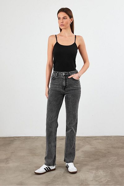 VENA Pantaloni de jeans cu croială dreaptă Marrakesh Vintage Black - Vintage Black