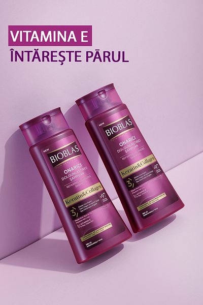 Bioblas Șampon Colagen + Keratină Volum 360 Ml