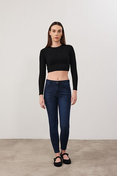 VENA Pantaloni skinny Gabriella Smoke Blue - Smoke Blue