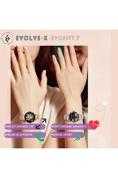 Evolve-x Evolve-x EvoFitt7 Smartwatch