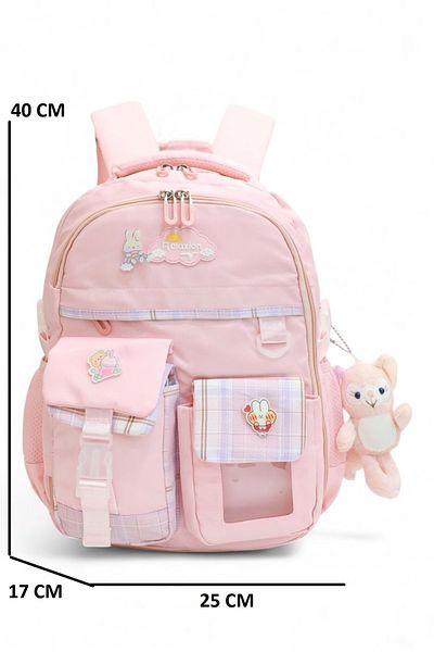 Kidessa Relaxion 2174-1450 Imported Korean Style Unisex Children's Primary School Backpack