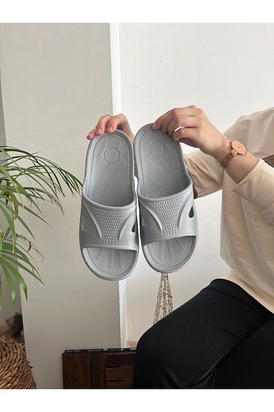 Behtah Kundura Open Front Flexible Soft Non-Slip Balcony Bathroom Garden Toilet Slippers Paid Military Service