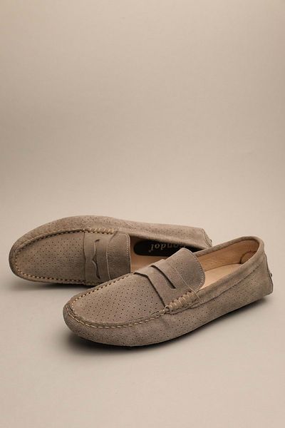 Gondol Loafer clasic din piele naturală pentru bărbați Mink 41 Ttx.641