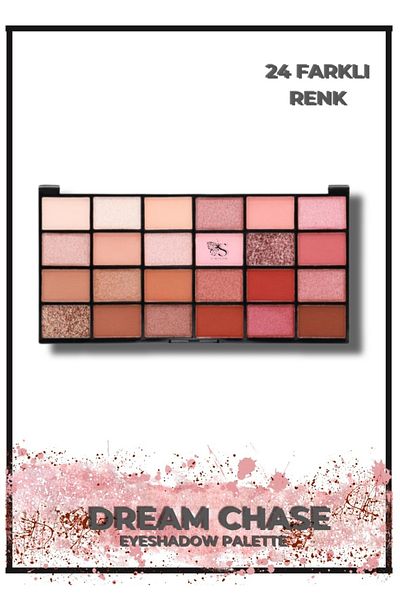 Sibelon Dream Chase Warm and Sparkling Tone 24-Piece Eyeshadow Palette