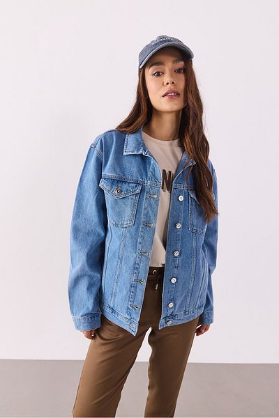 VENA Jachetă de jeans albastru cer - Maya