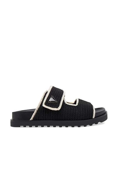 Guess Fadenna Women's Black Slippers Fljfdnfab19-Blkcr