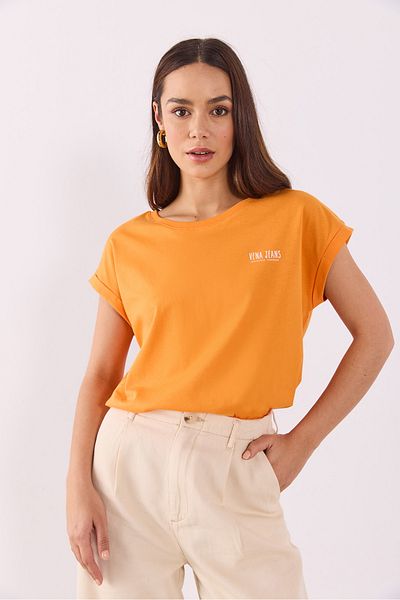 VENA Tricou portocaliu Cindy Vena Lojumu