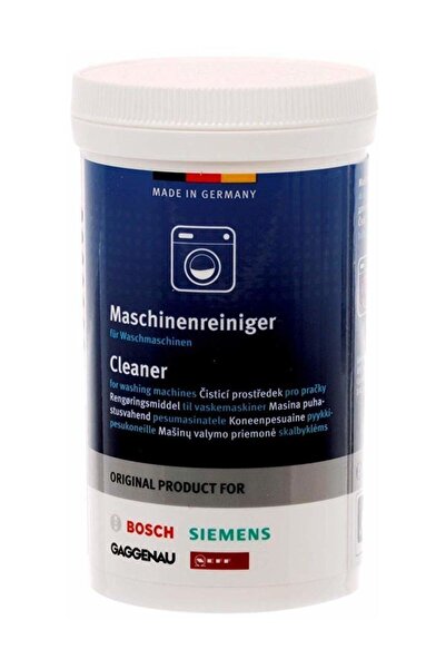 Bosch Çamaşır Makineleri Için Temizleyici Ve Kireç Çözücü Toz Ürün 1 Adet Olarak Gönderilmektedir.