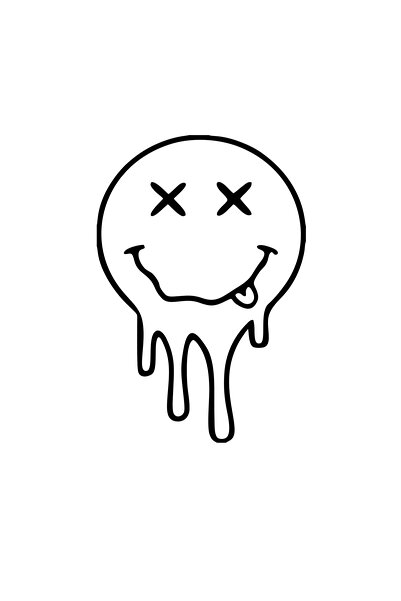 Reysa Tasarım ملصق سيارة مذاب الشكل مقاس 17x17 سم باللون الأسود