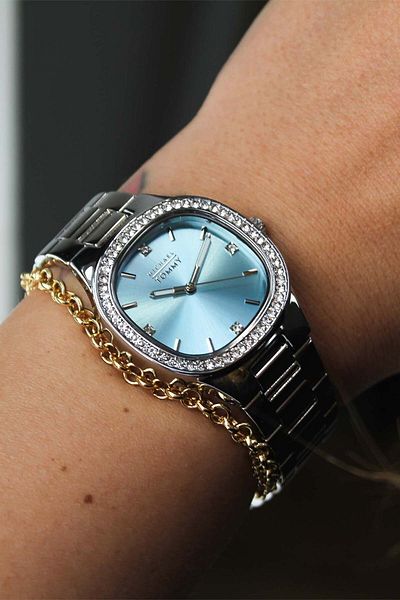 MICHAEL TOMMY Mt325005Lbbm23 Women's Wristwatch with Steel Cord